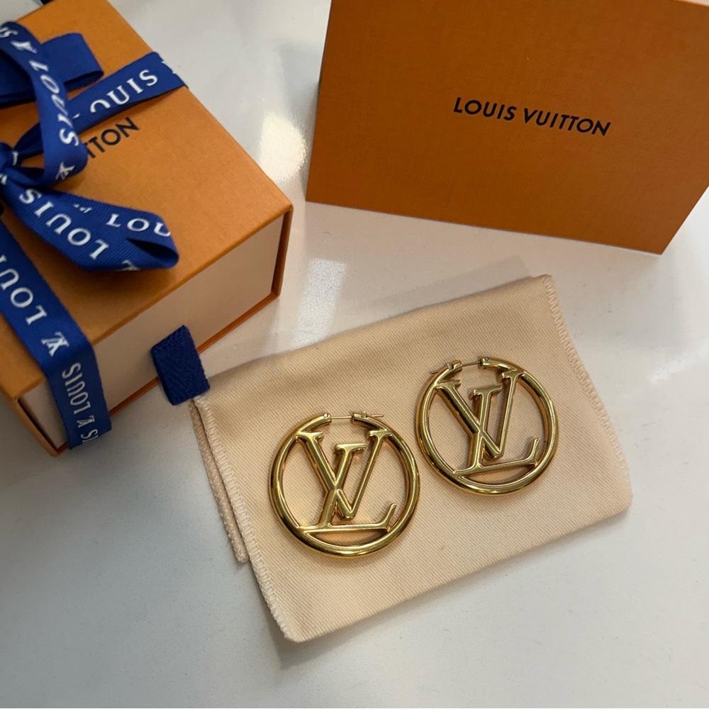 Louis Vuitton Louise Hoops GM